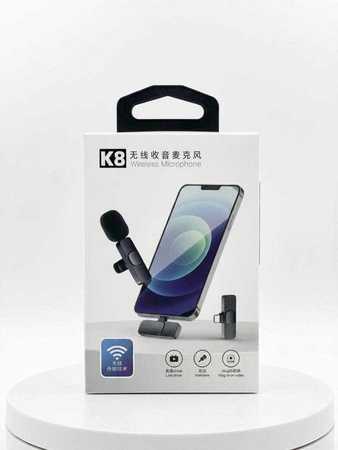 K8 Wireless Lavalier Microphone