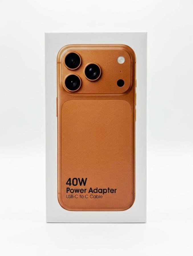 40W USB-C Power Adapter with Cable